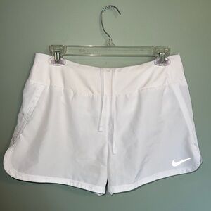 Nike Dri-Fit Women’s Crew Running Shorts - White